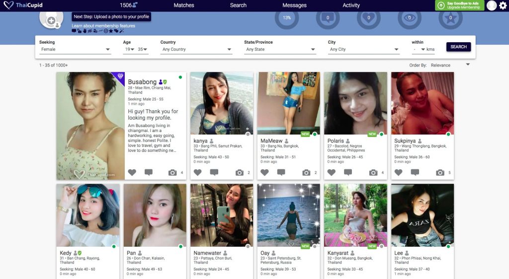 ThaiCupid members profiles